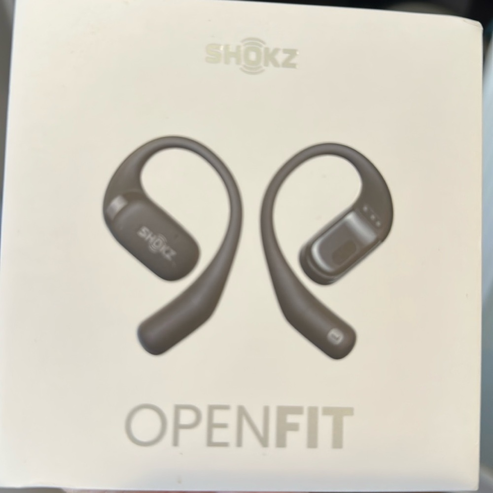 Shokz openfit headphones-open ear
